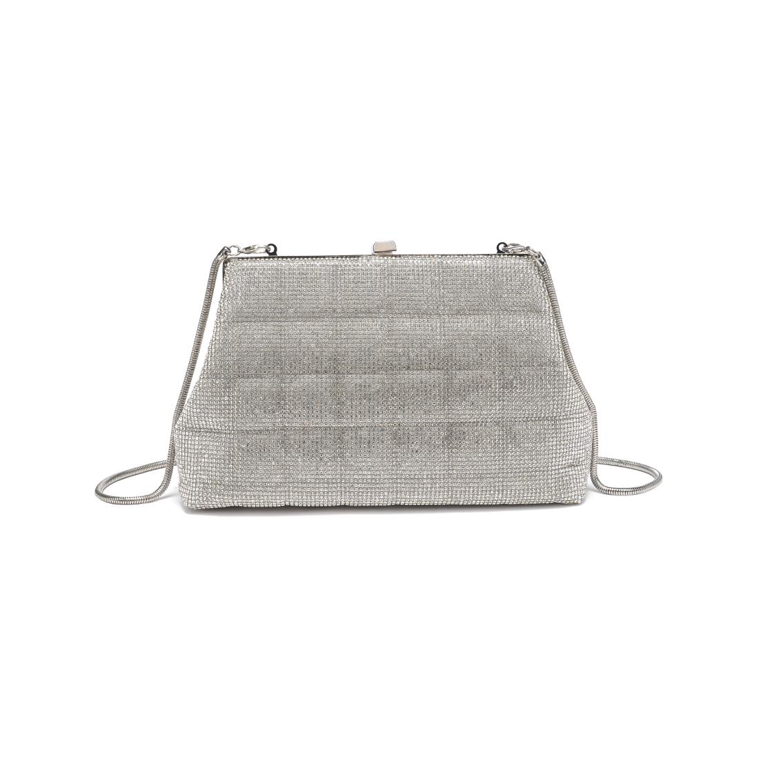 Product Image of Urban Expressions Karla Evening Bag 840611198723 View 7 | Silver