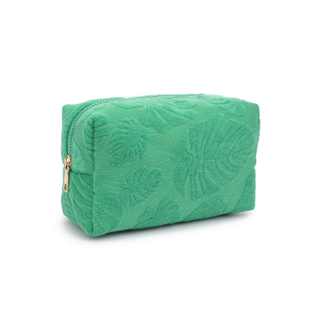 Urban Essentials Palm Breeze Cosmetic & Travel Organizer Pouch 840611195340 View 6 | Green