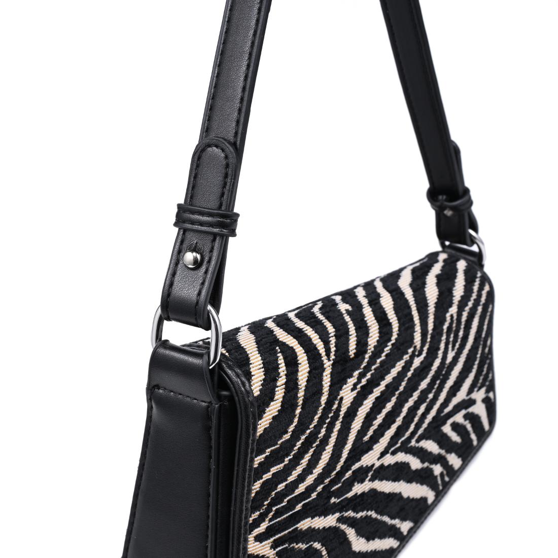 Urban Expressions Fatima - Zebra Shoulder Bag 840504214103 View 8 | Zebra
