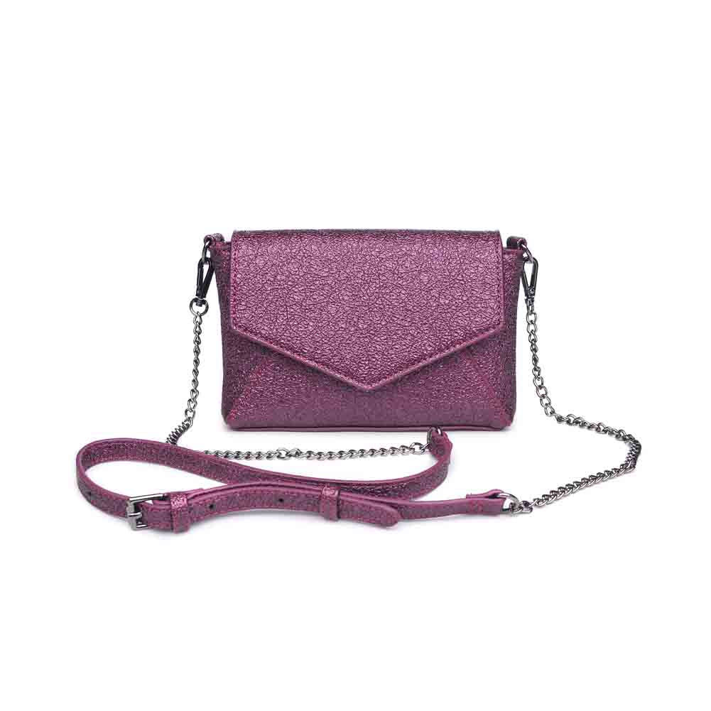 Product Image of Urban Expressions Dash - Metallic Crossbody NA-840611139795 View 1 | Plum
