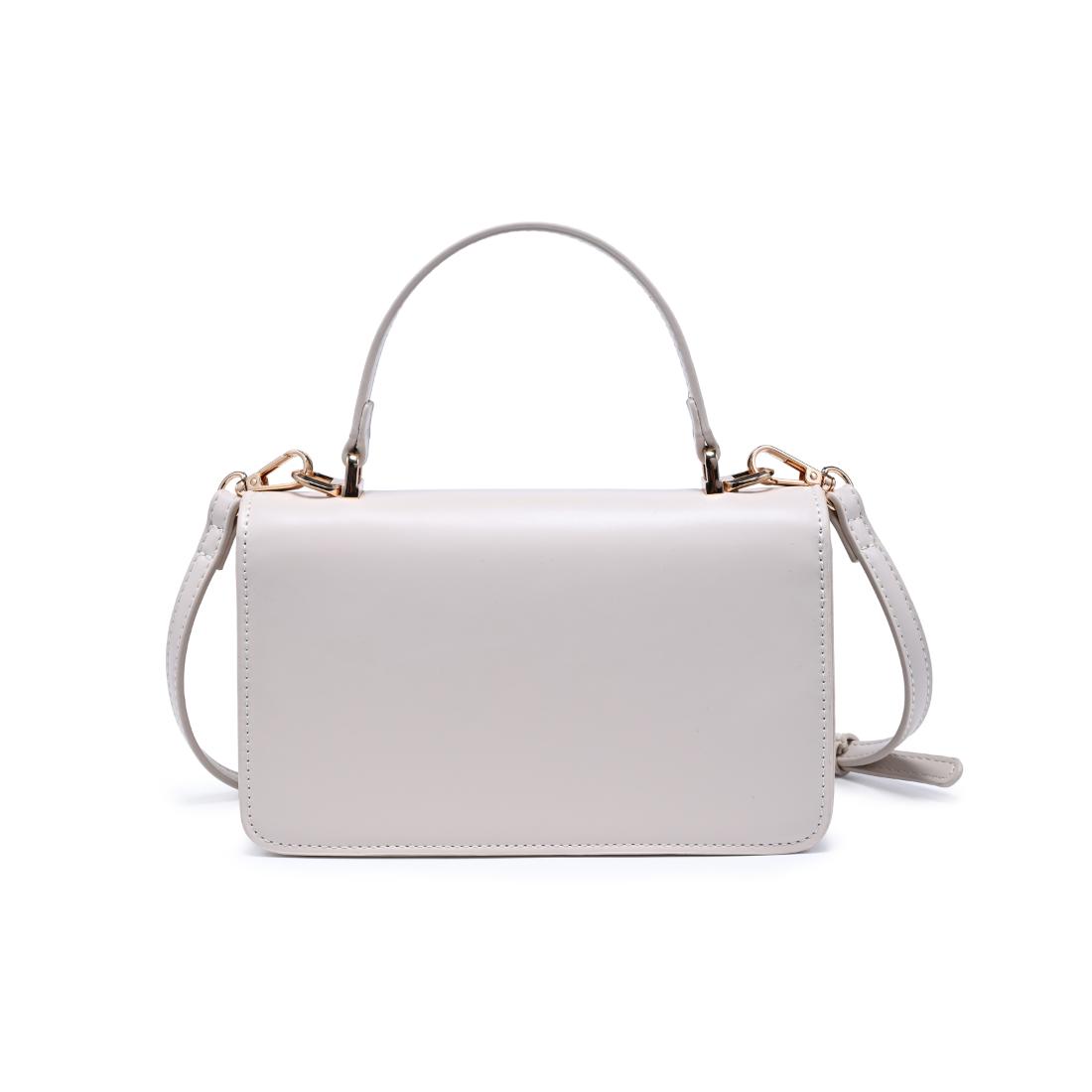 Woman wearing Oatmilk Urban Expressions Lily Crossbody 840504205798 View 7 | Oatmilk