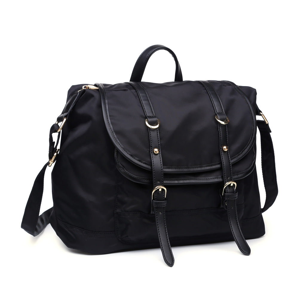 Woman wearing Black Urban Expressions Tango Messenger NA-840611154934 View 6 | Black