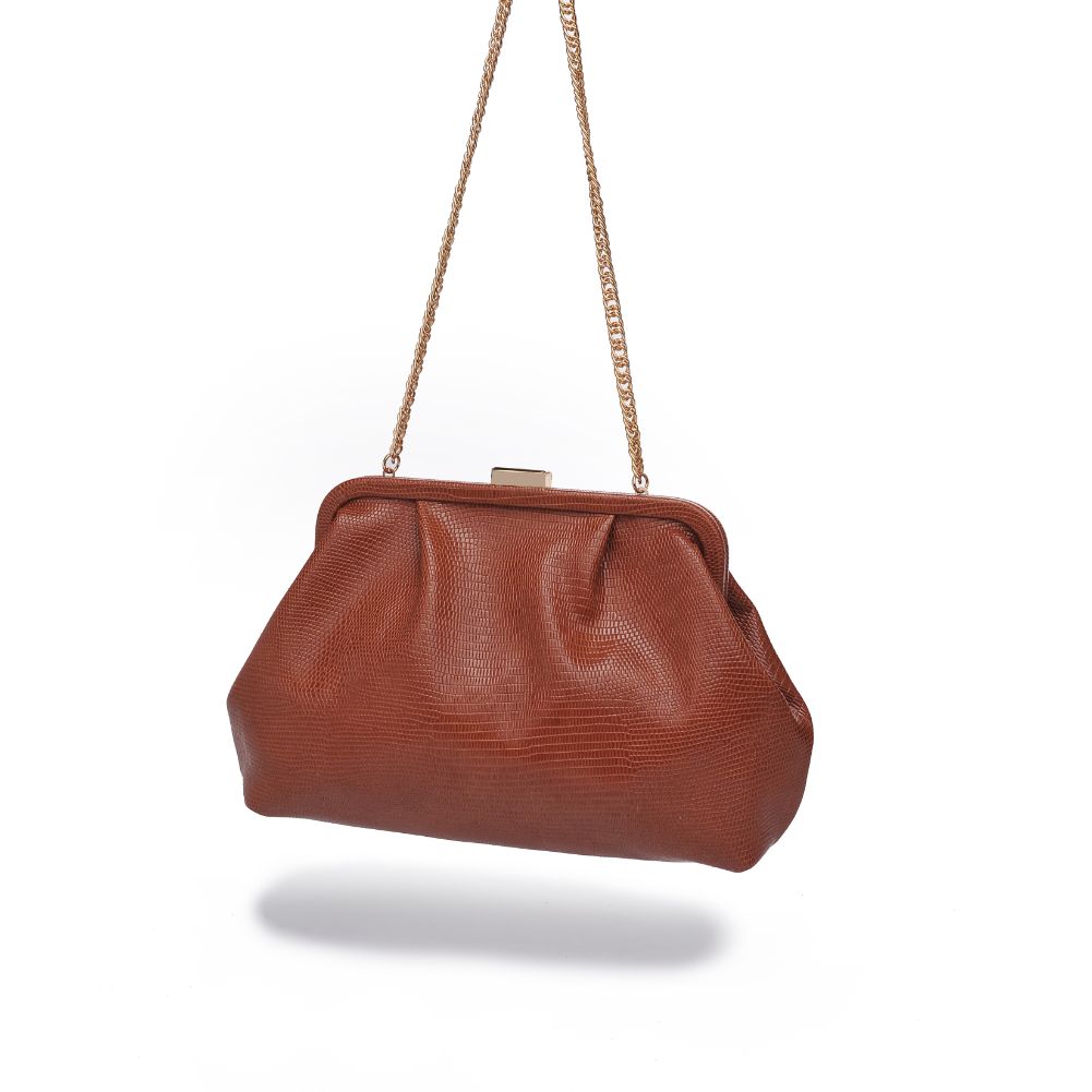 Product Image of Urban Expressions Margie Clutch 840611174895 View 5 | Cognac