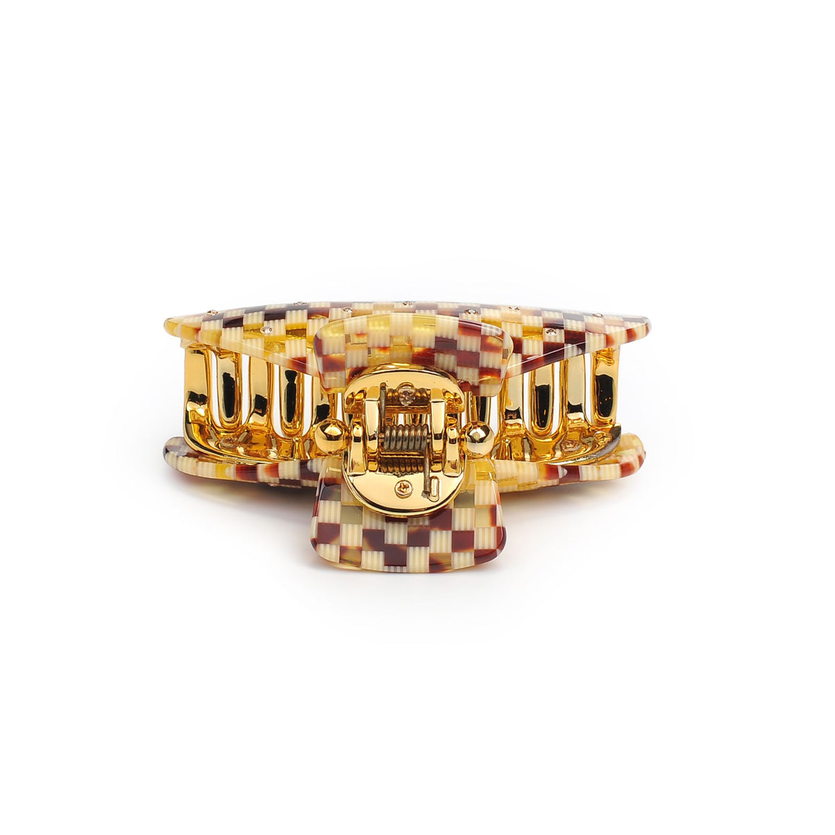 Product Image of Urban Expressions Angeline - Hair Claw Hair Claw 818209012836 View 7 | Multi Checker