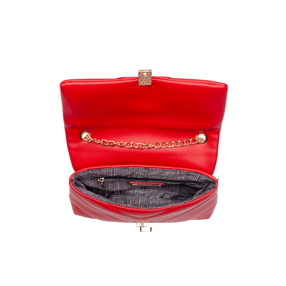 Product Image of Urban Expressions Samantha Crossbody 840611178909 View 8 | Red