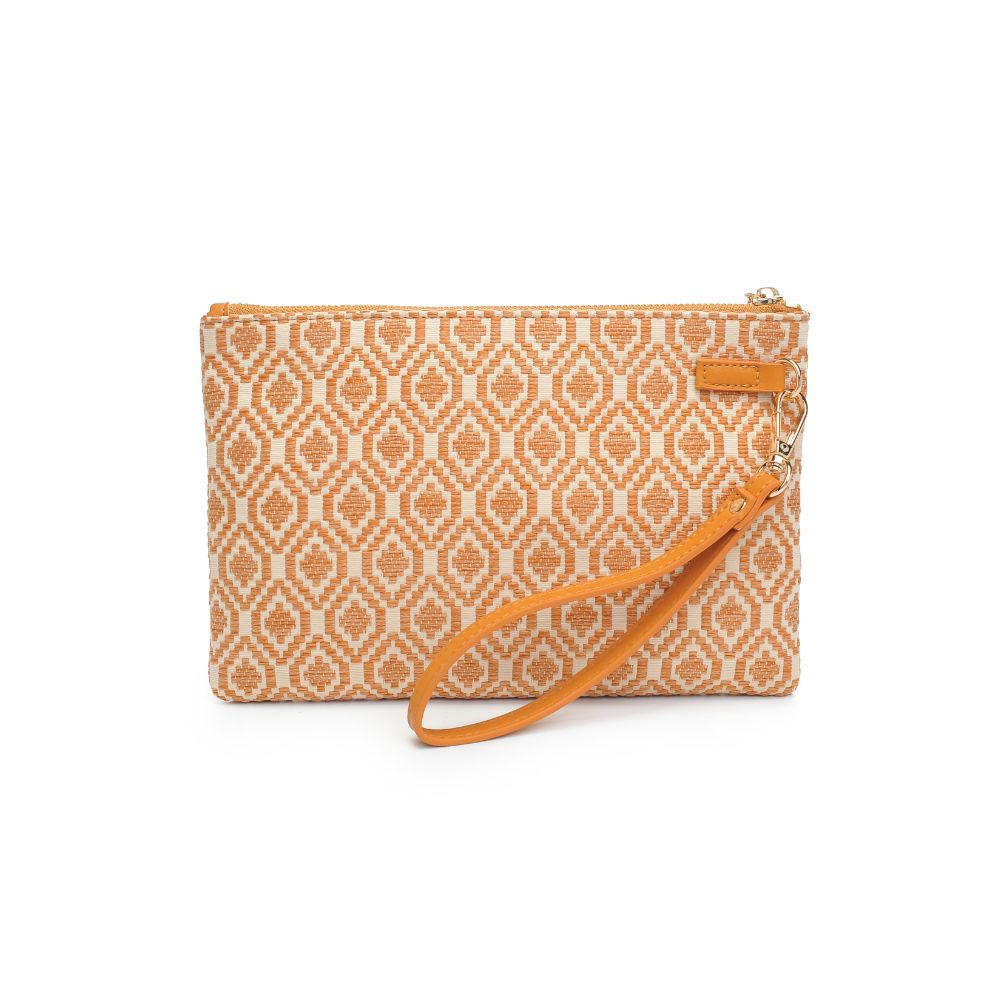 Product Image of Urban Expressions Joan - Jacquard Wristlet 840611181152 View 7 | Caramel