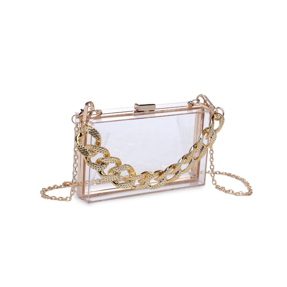 Product Image of Urban Expressions Chika Minaudiere 840611101853 View 6 | Clear