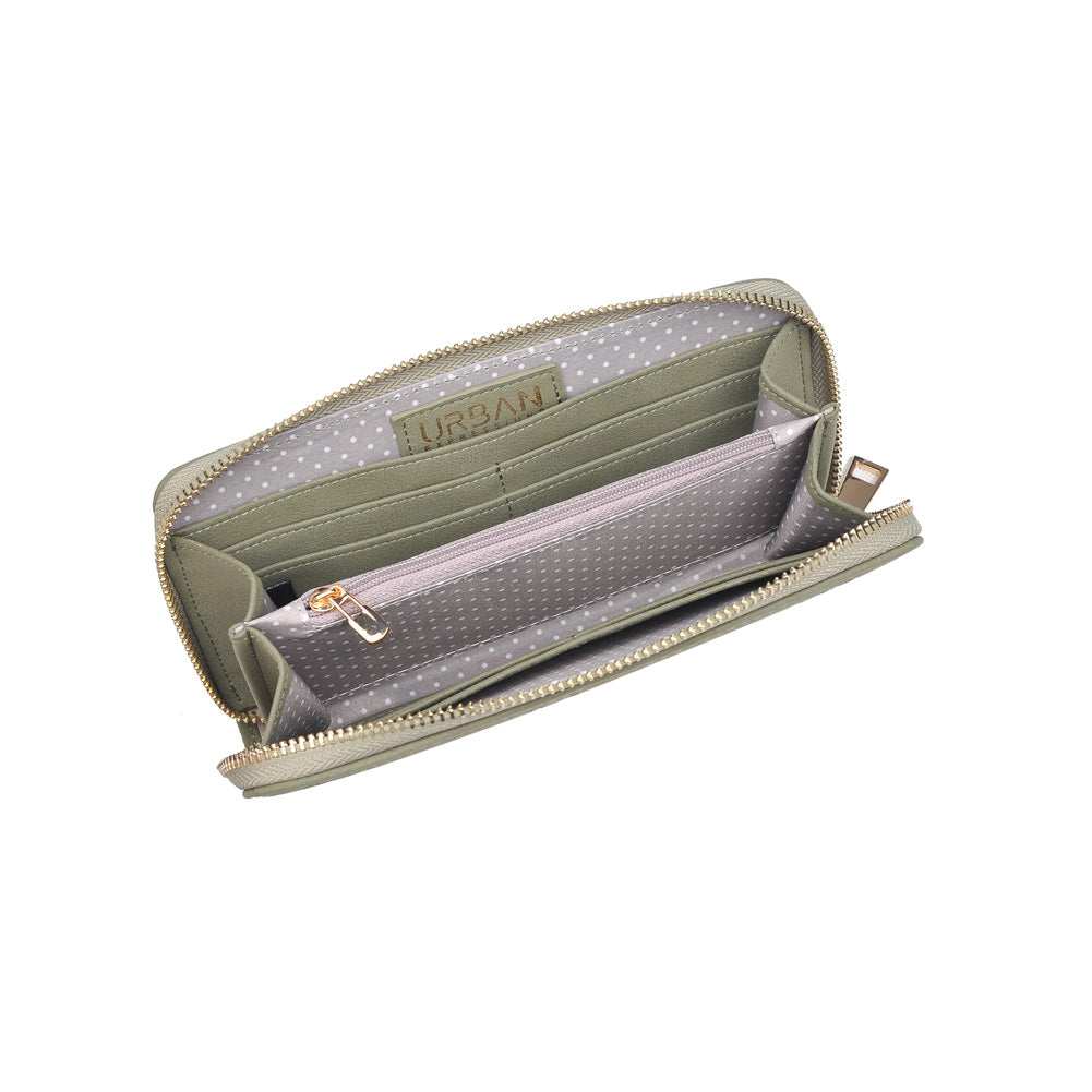 Product Image of Urban Expressions Beckette Wallet NA-840611150189 View 4 | Olive