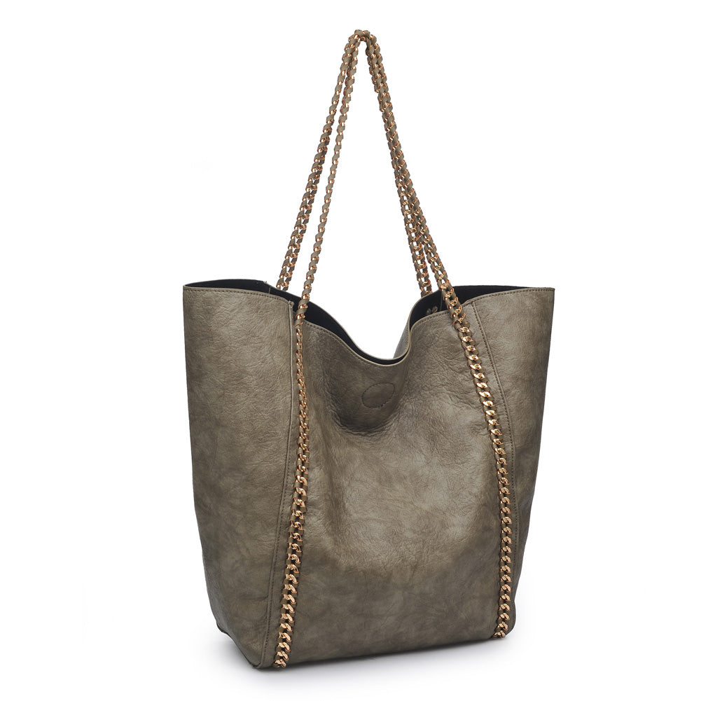 Product Image of Urban Expressions Matilda Tote NA-840611151452 View 2 | Olive