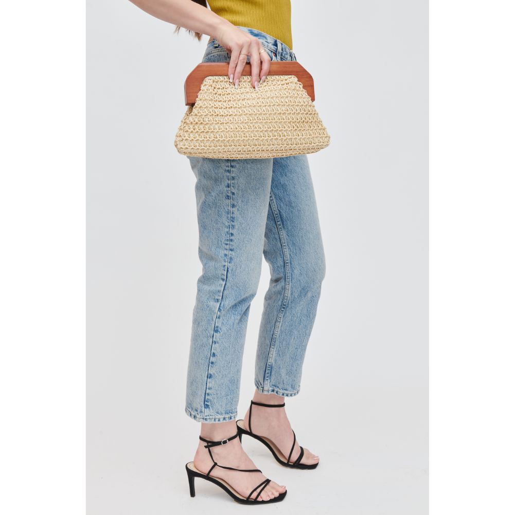 Woman wearing Natural Urban Expressions Tulsa Clutch 840611105912 View 4 | Natural