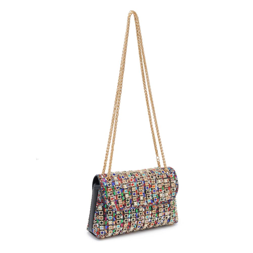 Woman wearing Multi Urban Expressions Katherine Evening Bag 840611128997 View 6 | Multi