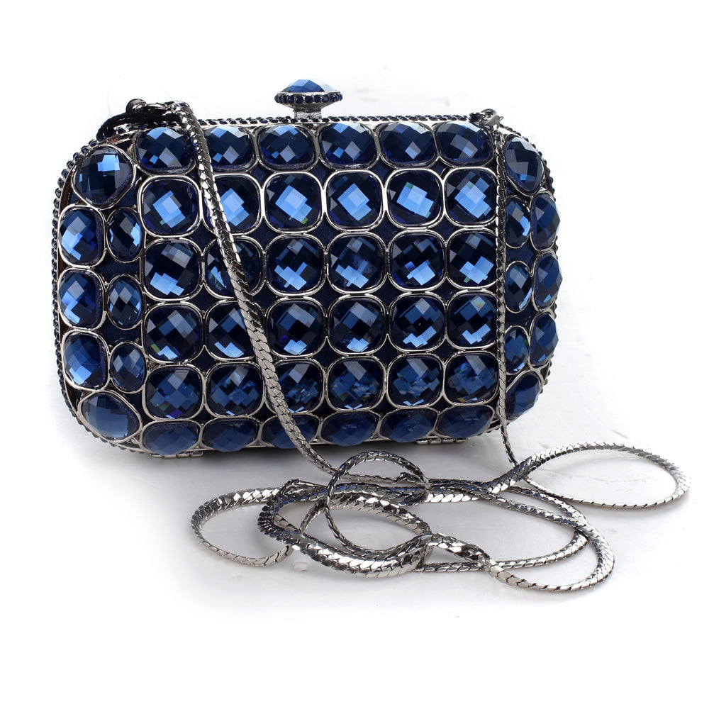 Product Image of Urban Expressions Amalfi Clutch 840611110701 View 1 | Blue
