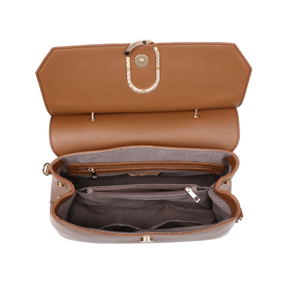 Urban Expressions Nico Satchel 840504213823 View 4 | Cognac