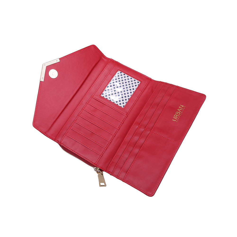 Product Image of Urban Expressions Sophia Wallet NA-840611149626 View 5 | Red