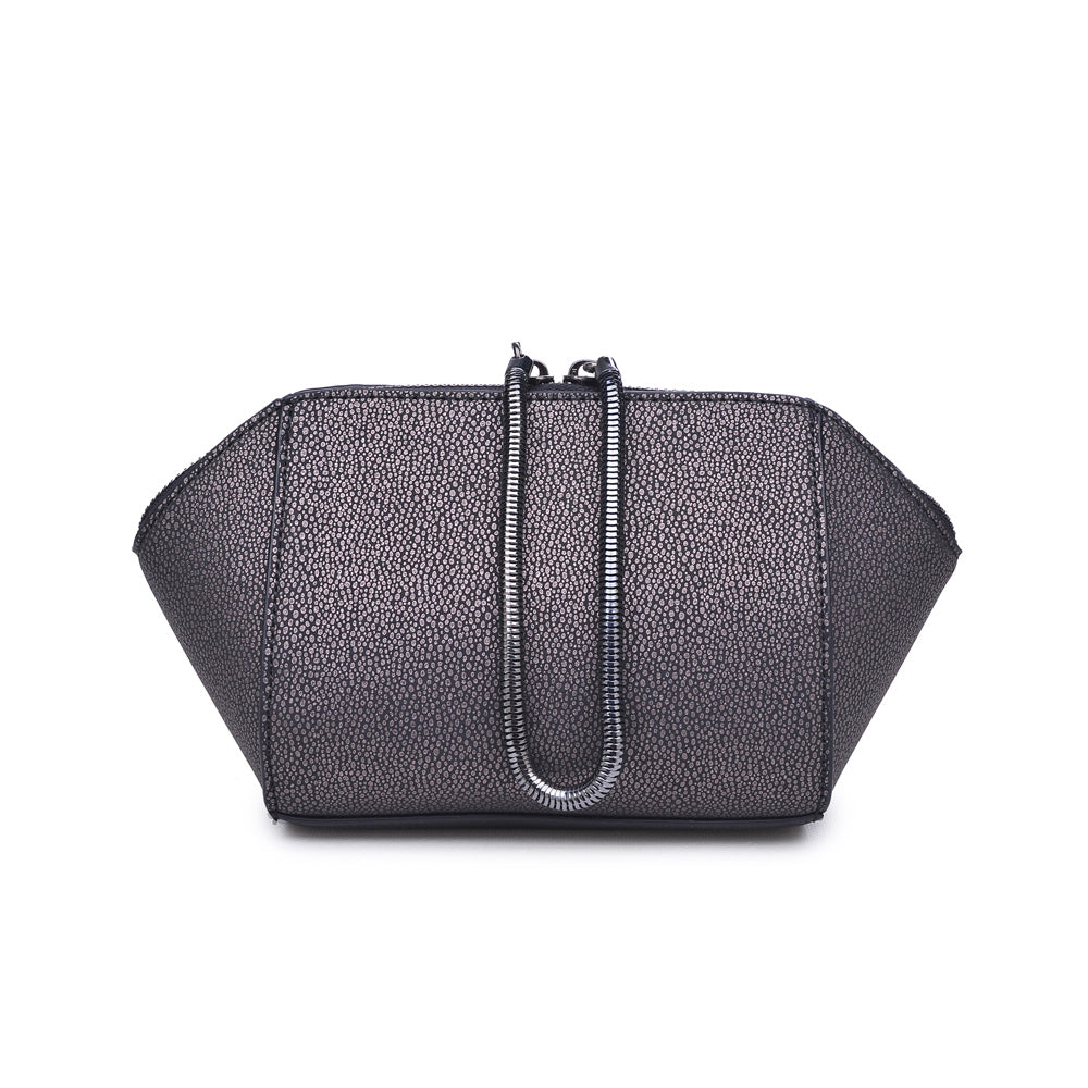 Product Image of Urban Expressions Bardot Cosmetic Pouch 840611136589 View 1 | Pewter