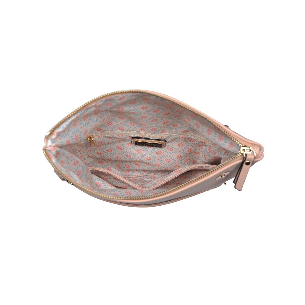 Product Image of Urban Expressions Skylar Clutch 840611169525 View 4 | Blush