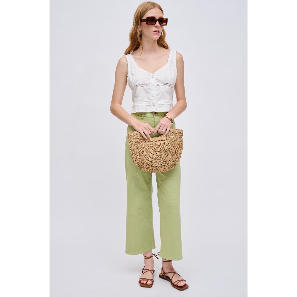 Woman wearing Natural Urban Expressions Greta Tote 840611122858 View 3 | Natural