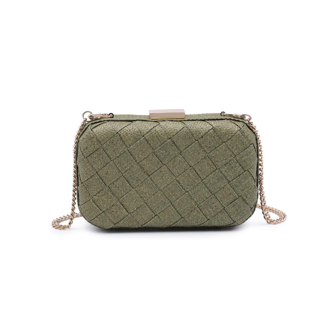 Product Image of Urban Expressions Addie Clutch 840611158673 View 7 | Sage