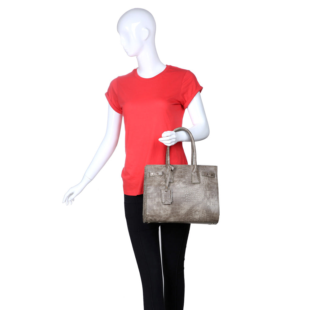 Product Image of Urban Expressions Spears Tote NA-840611155559 View 5 | Olive