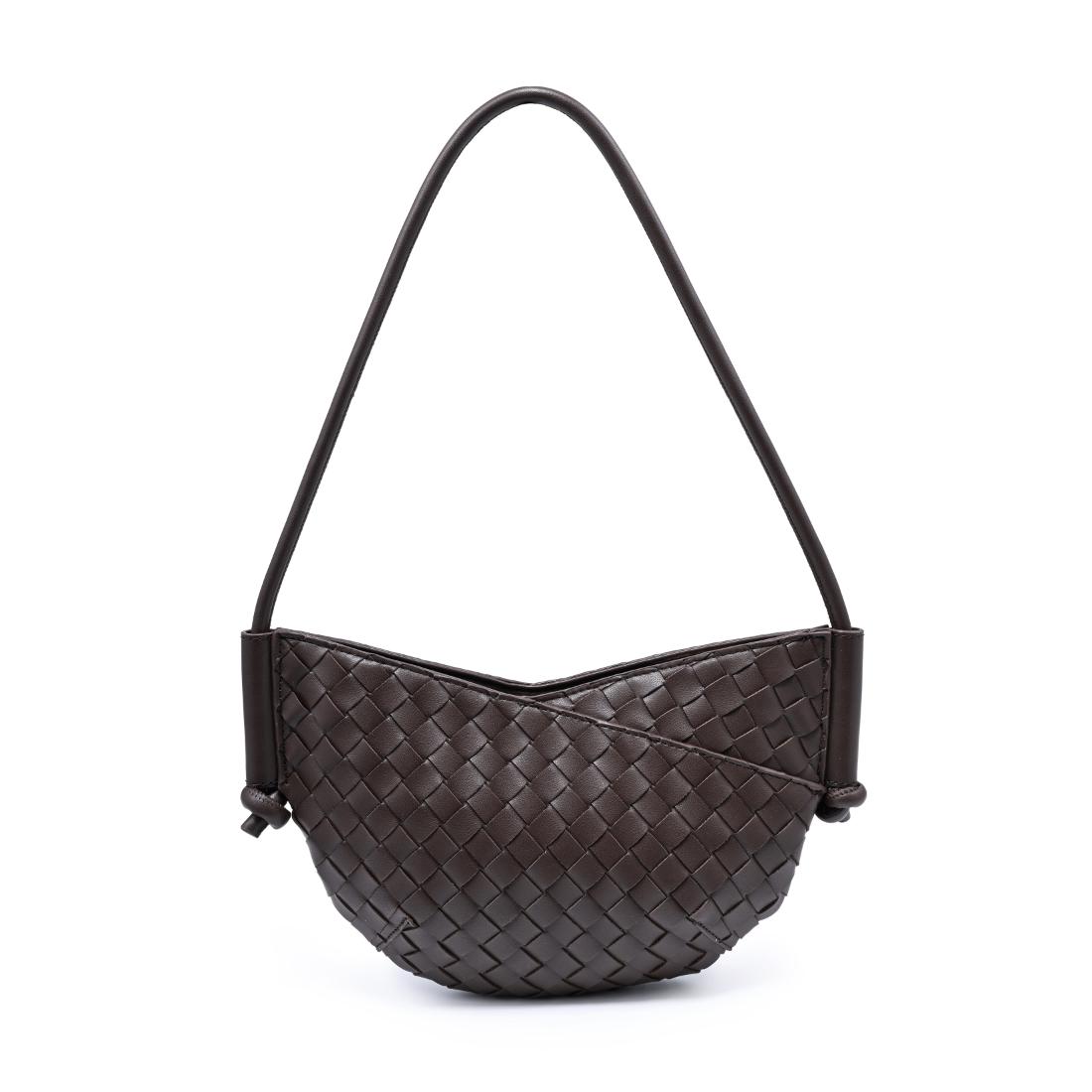 Woman wearing Chocolate Urban Expressions Oakley Shoulder Bag 840504204227 View 7 | Chocolate
