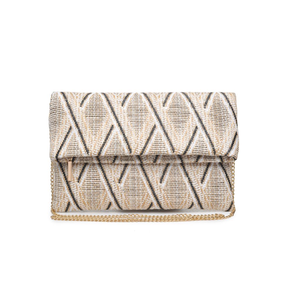 Product Image of Urban Expressions Evie Clutch 840611172242 View 1 | Black White