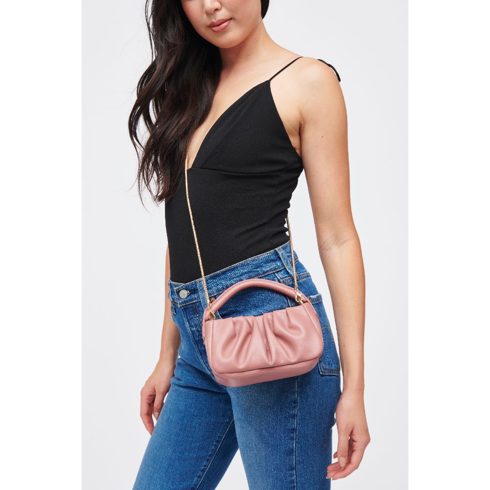 Woman wearing Blush Urban Expressions Milo Mini Bag 818209010511 View 1 | Blush
