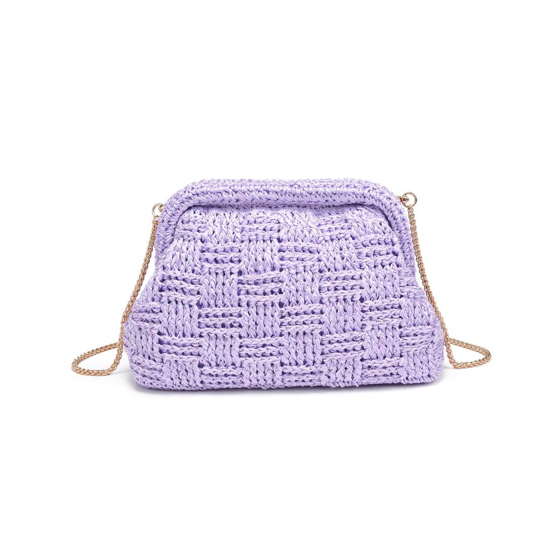 Product Image of Urban Expressions Annie Clutch 840611146304 View 5 | Lilac