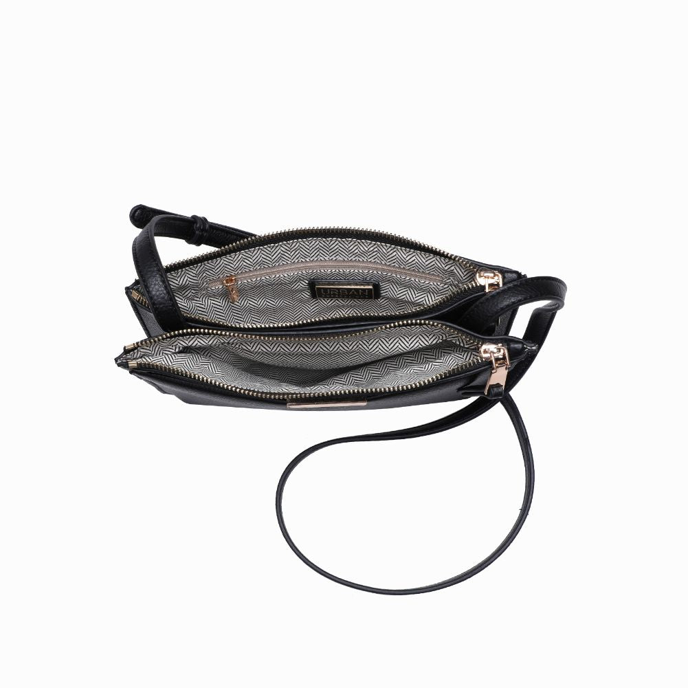 Product Image of Urban Expressions Wyatt Crossbody 840611108692 View 8 | Black