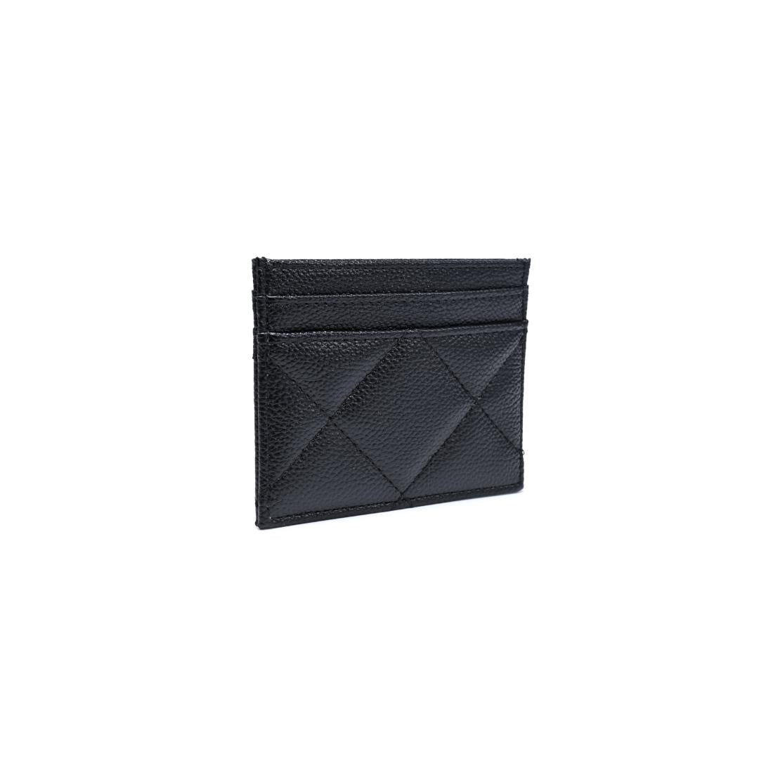 Woman wearing Black Urban Expressions Lainey Card Holder 840504203893 View 6 | Black