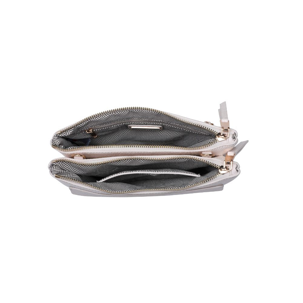 Product Image of Urban Expressions Morris Lizard Crossbody 840611108524 View 8 | Oatmilk