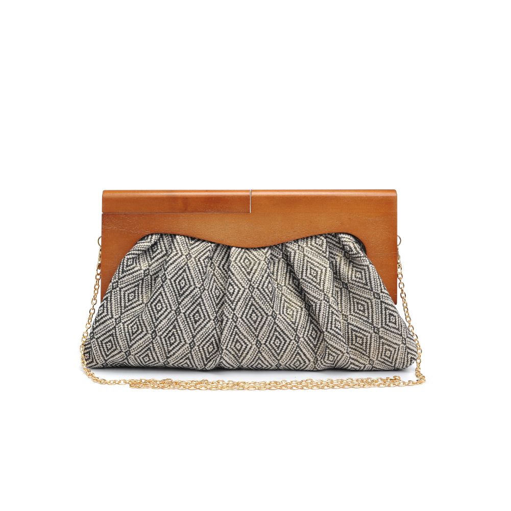 Product Image of Urban Expressions Calypso Clutch 840611182159 View 5 | Black