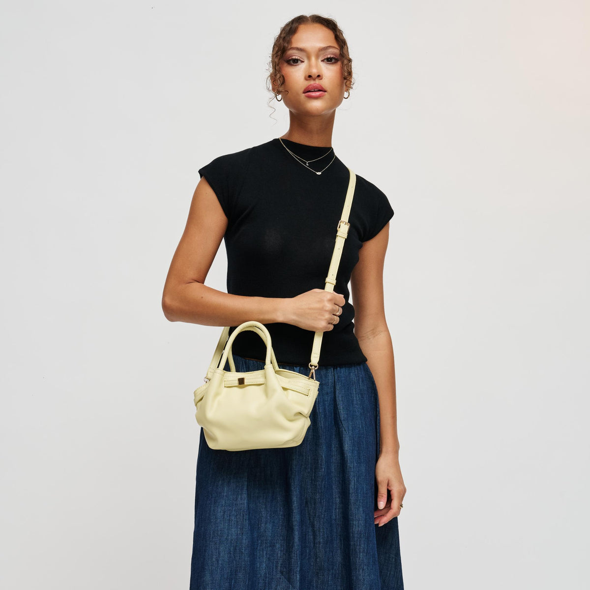 Woman wearing Butter Urban Expressions Selena - Chic Crossbody 840504207556 View 2 | Butter