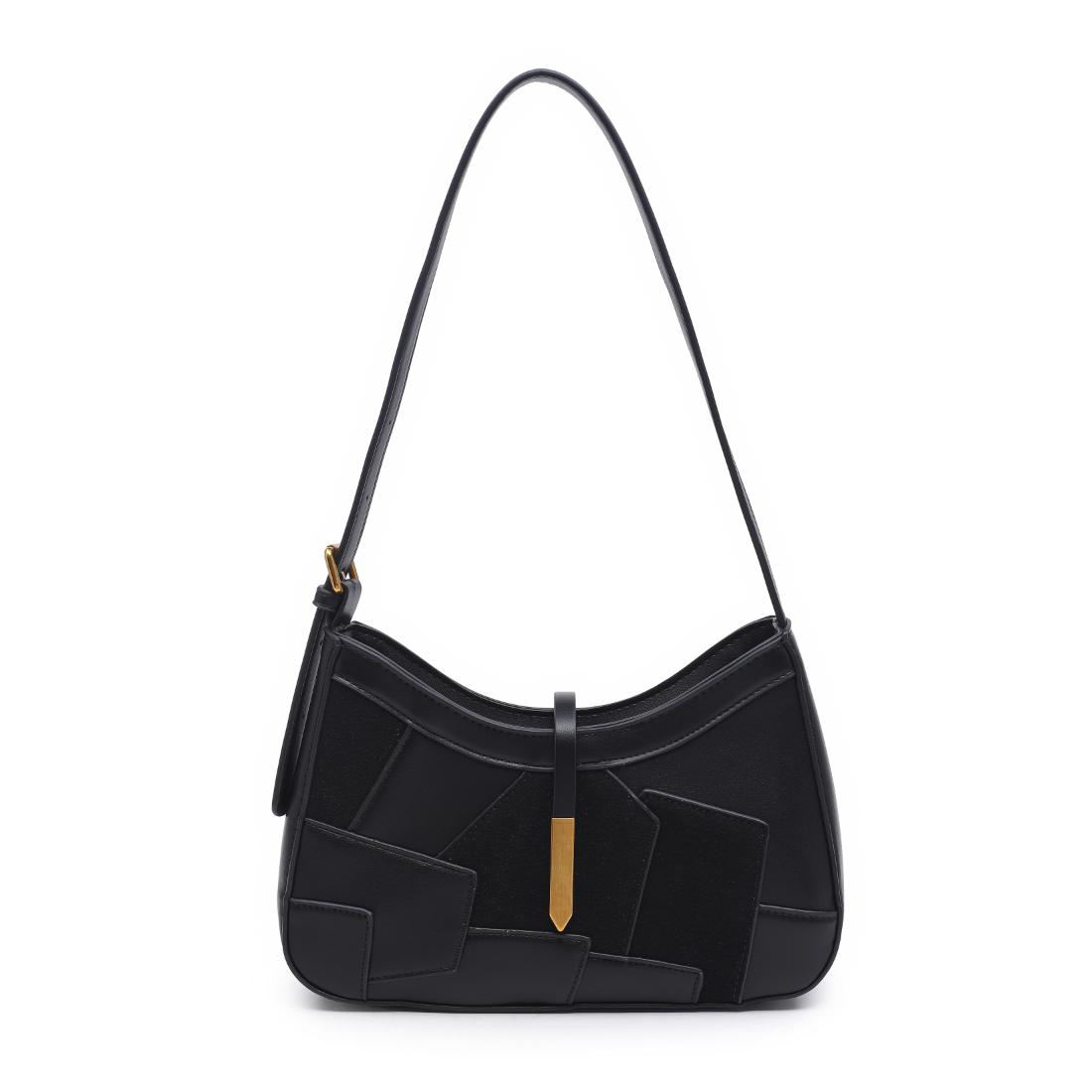Urban Expressions Judith - Patches Clutch 840504217104 View 1 | Black