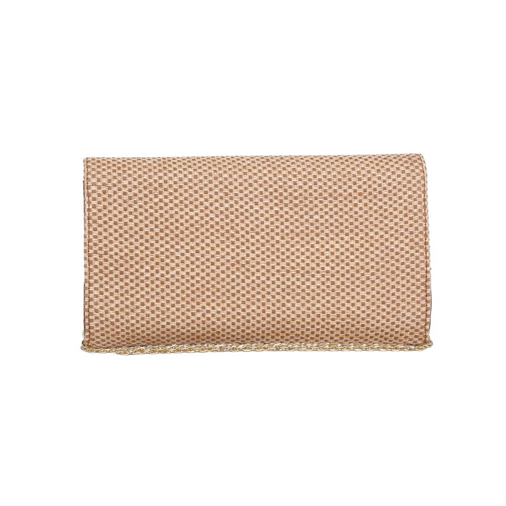 Product Image of Urban Expressions Dakota Clutch 840611100634 View 7 | Tan