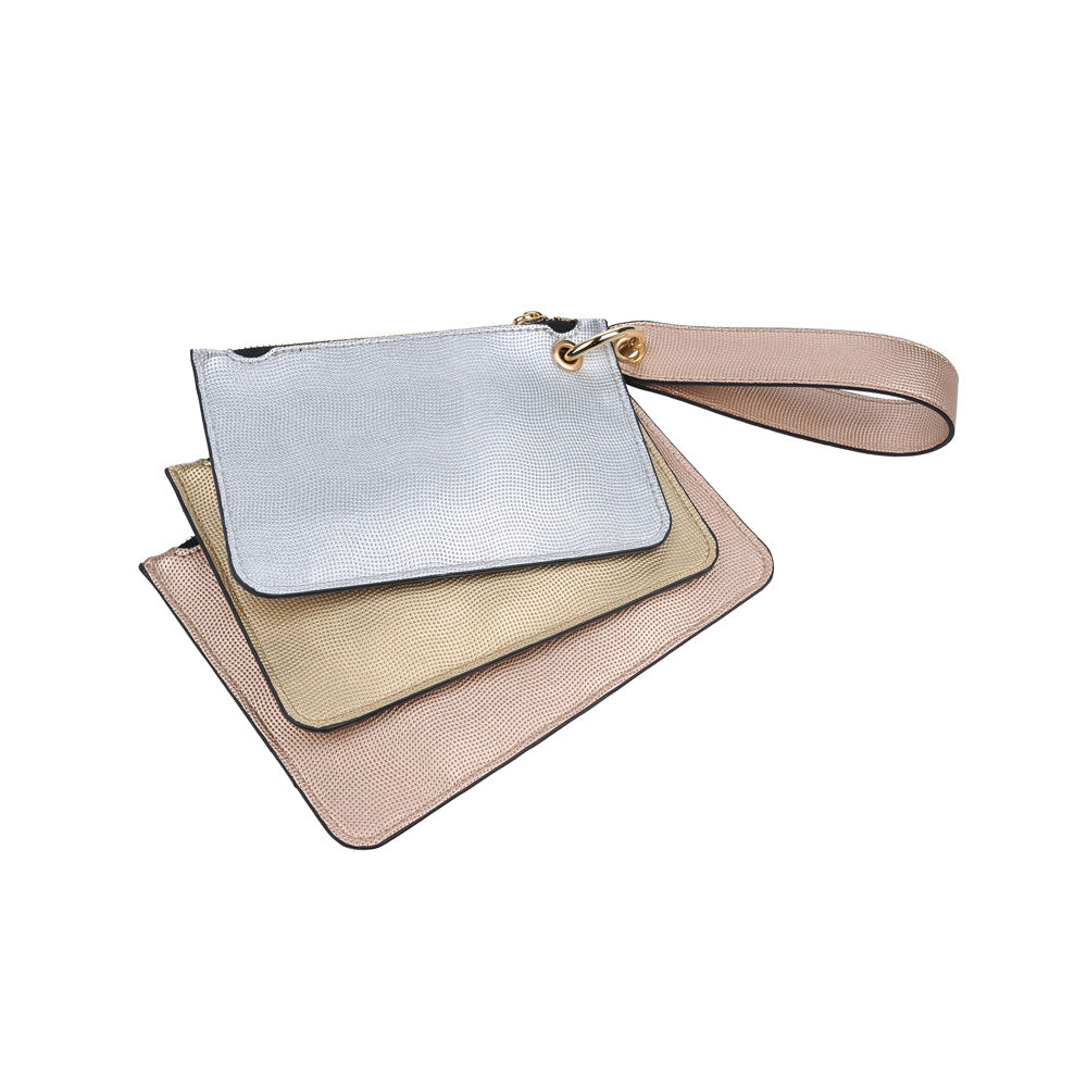 Product Image of Urban Expressions Nina Wristlet NA-840611148100 View 3 | Light Gold