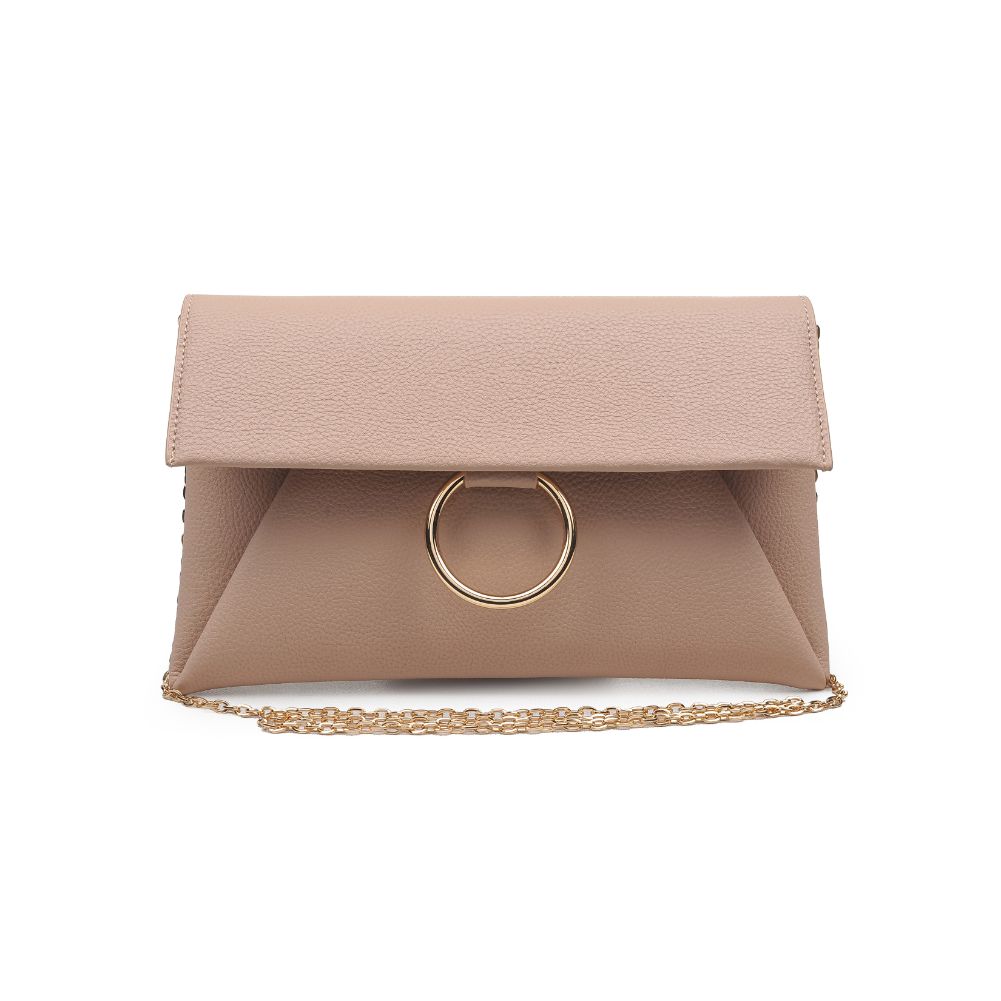 Product Image of Urban Expressions Alyssa Clutch 840611147318 View 5 | Nude