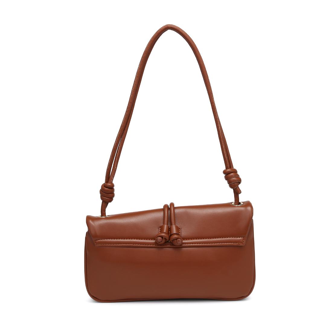 Woman wearing Chocolate Urban Expressions Belina Crossbody 840504206559 View 7 | Chocolate