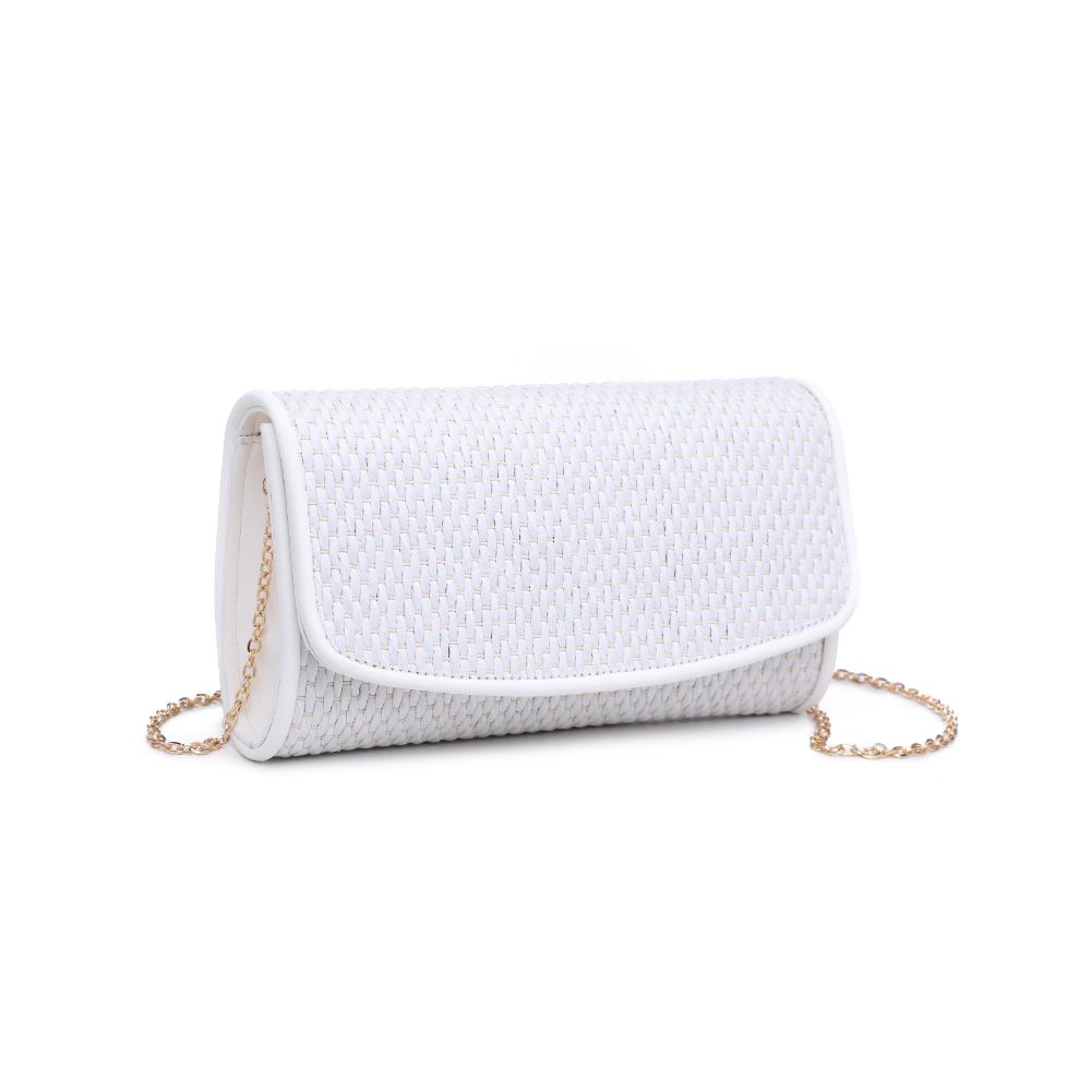 Product Image of Urban Expressions Imogen Clutch 840611101839 View 6 | White