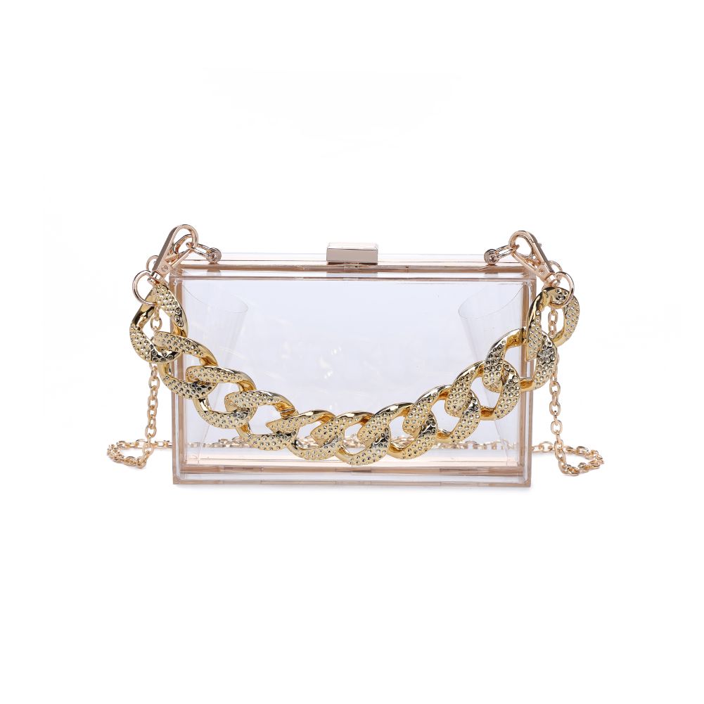 Product Image of Urban Expressions Chika Minaudiere 840611101853 View 5 | Clear