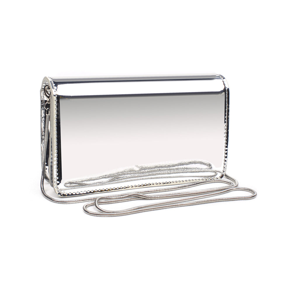 Product Image of Urban Expressions Luxe Crossbody NA-840611139283 View 1 | Silver