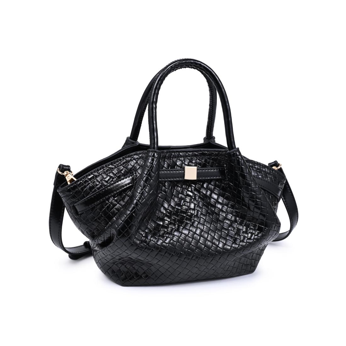 Urban Expressions Selena - Embossed Woven Crossbody 840504214080 View 6 | Black