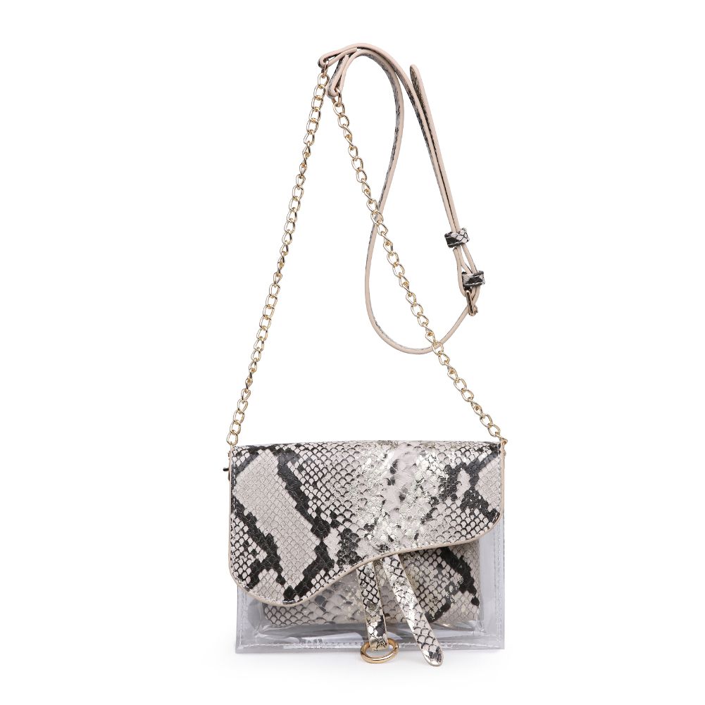 Product Image of Urban Expressions Rally Clutch 840611165978 View 1 | Beige Multi
