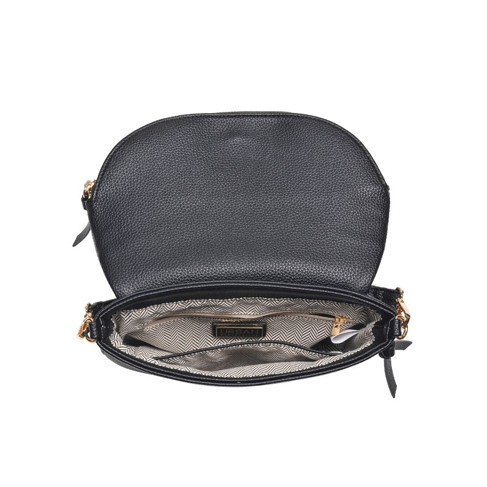 Product Image of Urban Expressions Holly Crossbody 818209015837 View 8 | Black