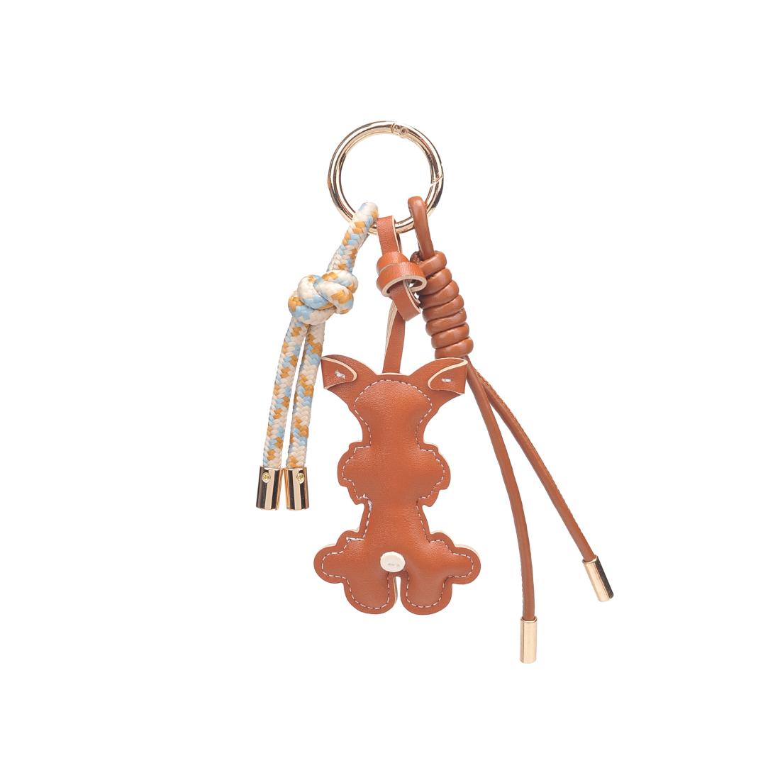 Product Image of Urban Expressions Storm Keychain Charm 840504201042 View 6 | Tan