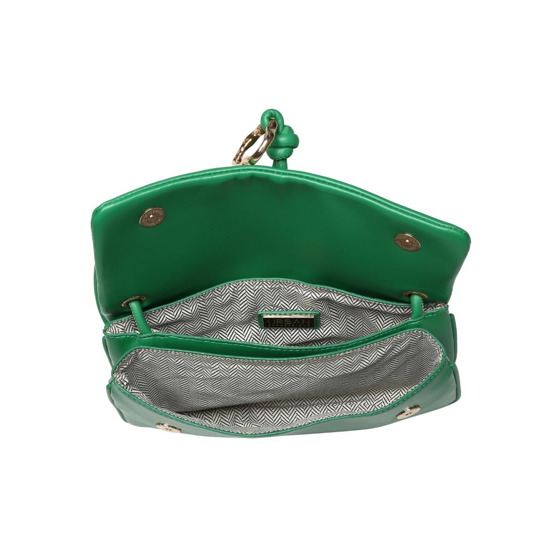 Woman wearing Green Urban Expressions Belina Crossbody 840504206566 View 9 | Green