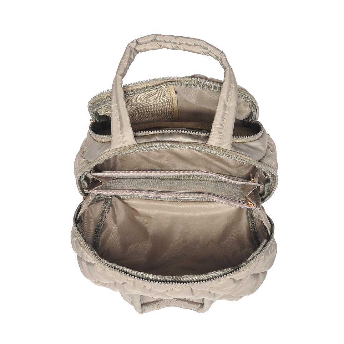 Product Image of Urban Expressions Zip Me Pretty - Quilted Puffer Travel Organizer 840504201196 View 8 | Desert Sage