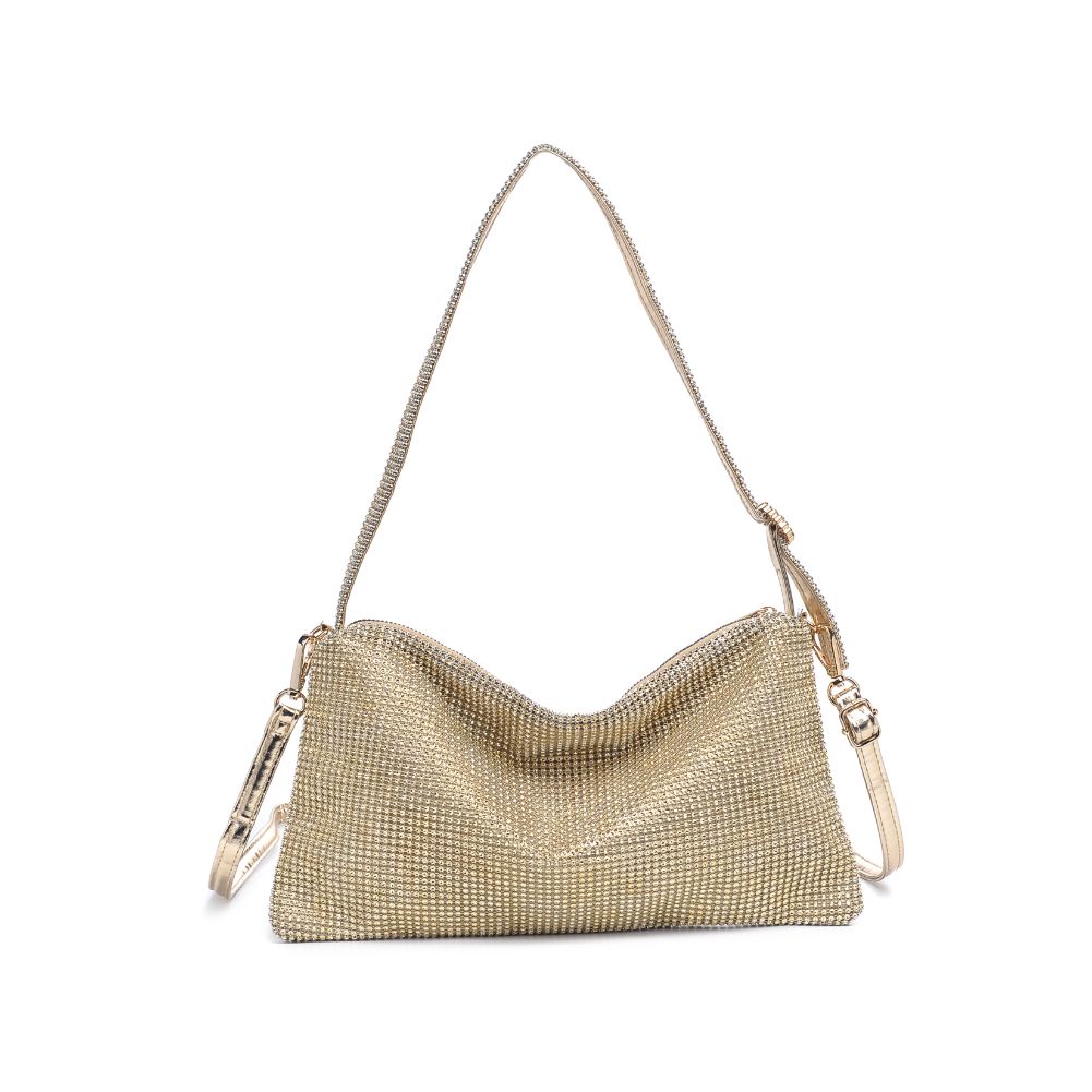Product Image of Urban Expressions Glenda Evening Bag 840611104892 View 7 | Gold