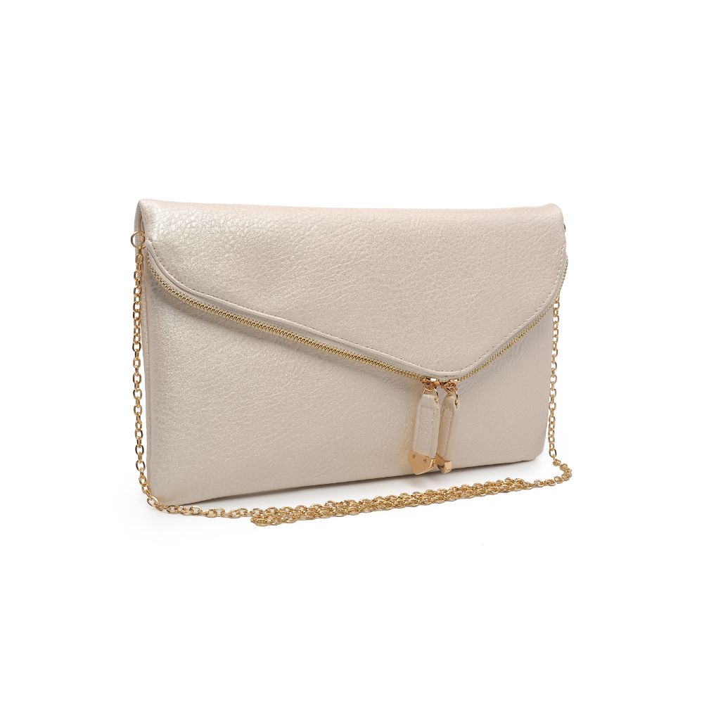 Product Image of Urban Expressions Stella Clutch 840611151575 View 6 | Pearl Gold