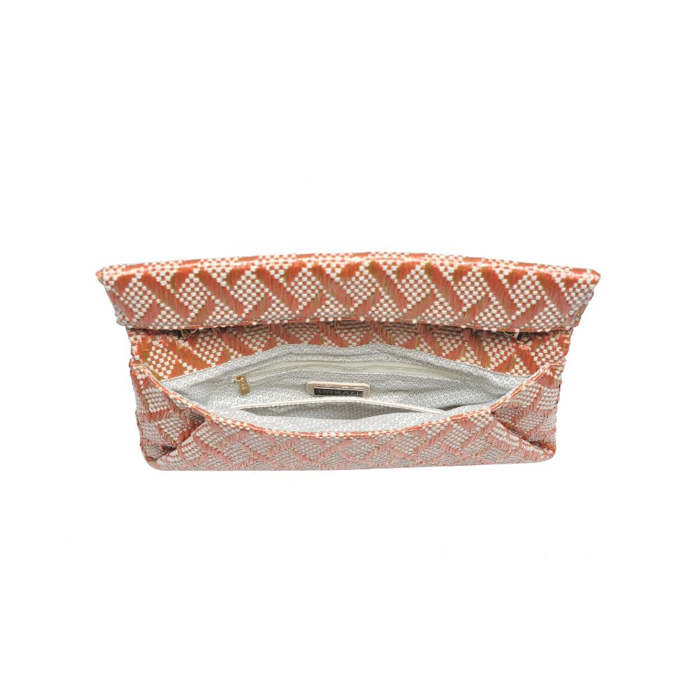 Product Image of Urban Expressions Emilia Clutch 840611172235 View 4 | Peach