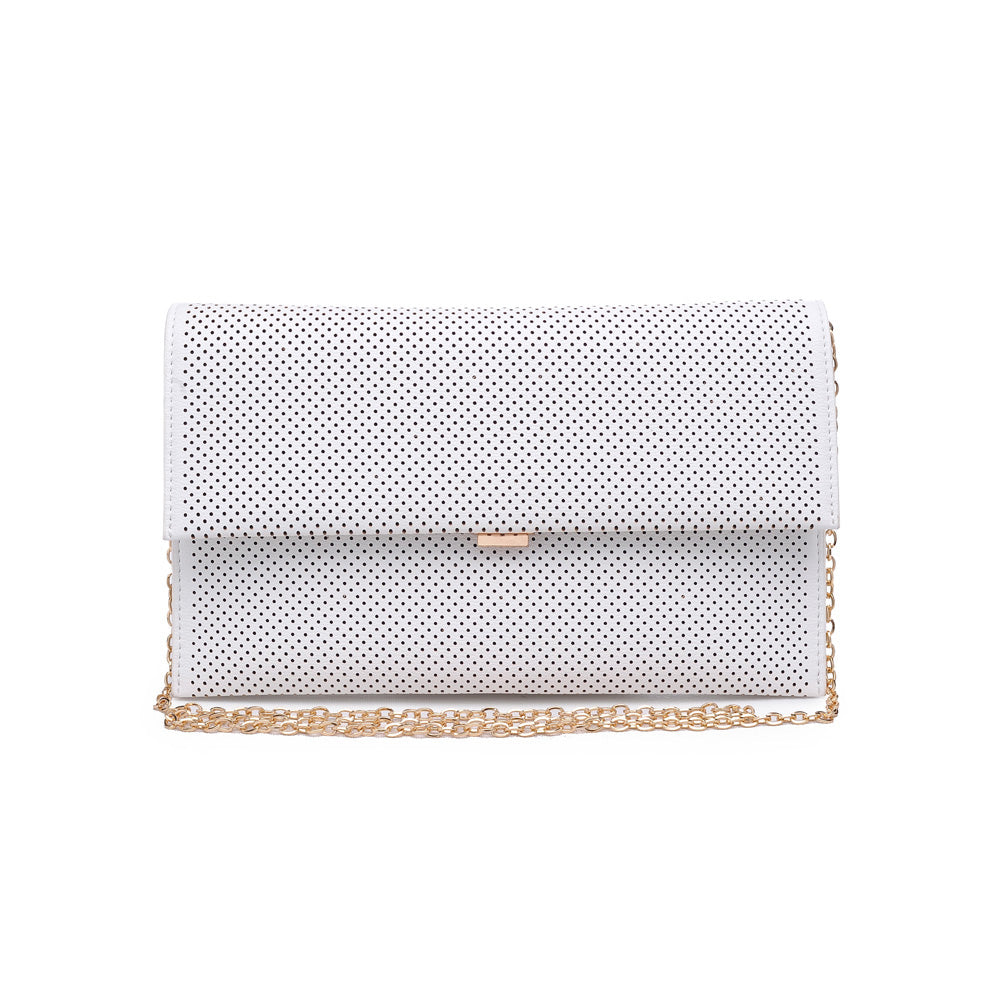 Product Image of Urban Expressions Waverly Clutch NA-840611159526 View 1 | White